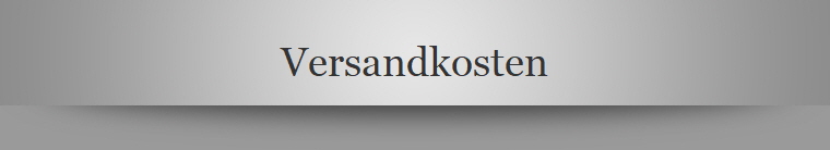 Versandkosten